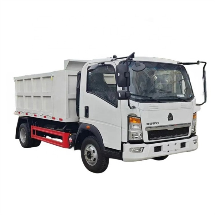 HOWO Light Duty 4x2 4x4 5T 6T Dump Truck Construction Dumper Truck Tipper Lorry  For Sale