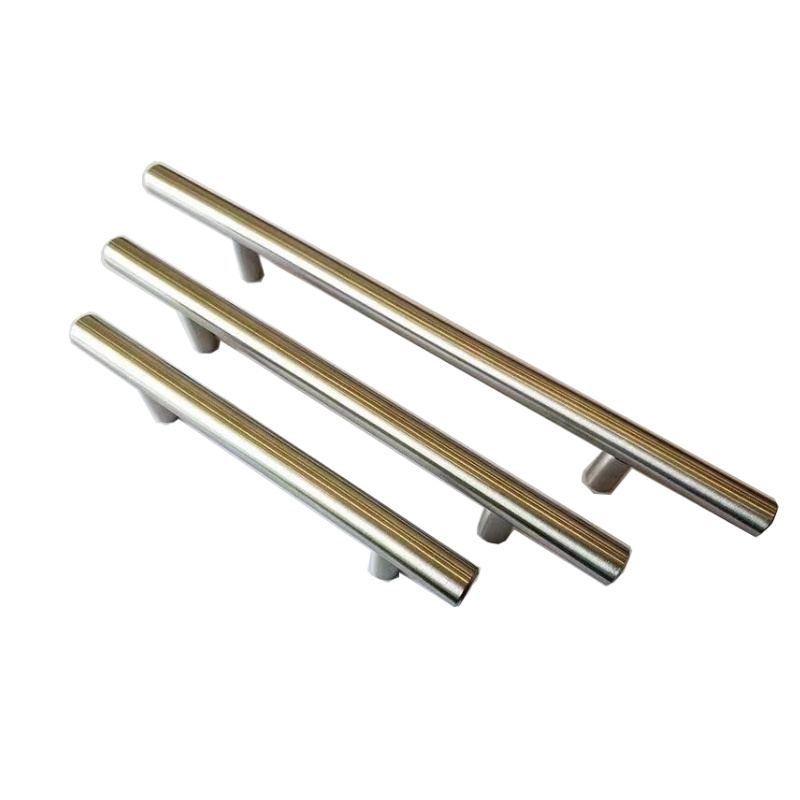 Cabinet Hardware Furniture Hardware Supplier Drawer Soft T Bar SS Door Handle Stainless Steel Tube Handle