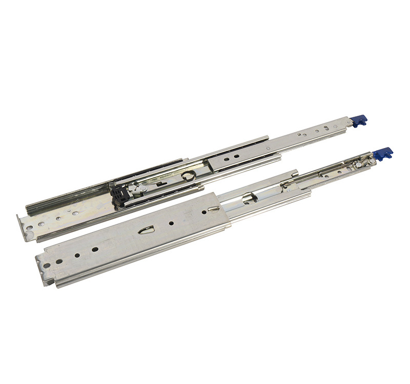 76mm Cabinet Outdoor Ball Bearing Full Extension Drawer Guide Heavy Duty Locking Drawer Slide