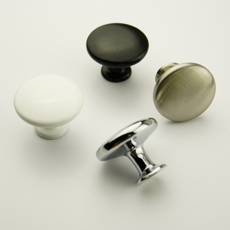 Poigness de meuble Door Knobs For Interior Doors Cabinet Wardrobe Integrated Door Handle Furniture Handles Knobs