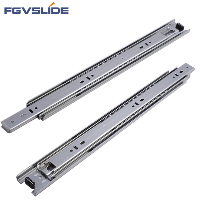 FGVSLIDE Furniture fittings Cheap price drawer guides drawer slides 45mm cabinet ball bearing slides