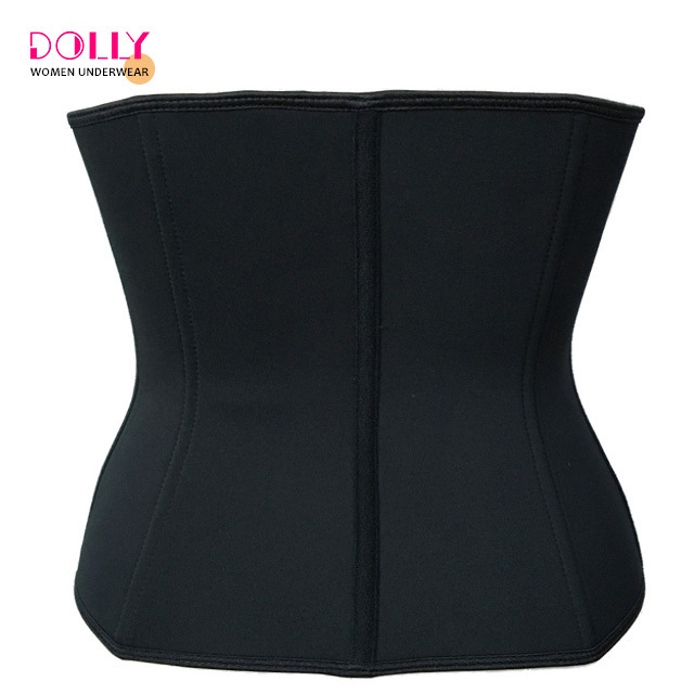 Waist Cincher Trimmer Corset Waist Trainer Belt 3 Hooks And Zipper Body Shaper