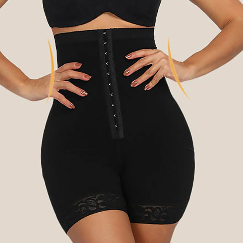 Seamless Butt Lifter Steel Bone Shapewear Plus Size Waist Trainer With Hooks