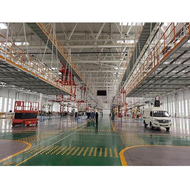 Production Line Information Display Car Body Jig Air Conditioner Assembly Line