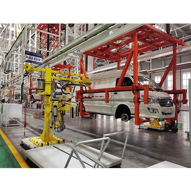 Production Line Information Display Car Body Jig Air Conditioner Assembly Line