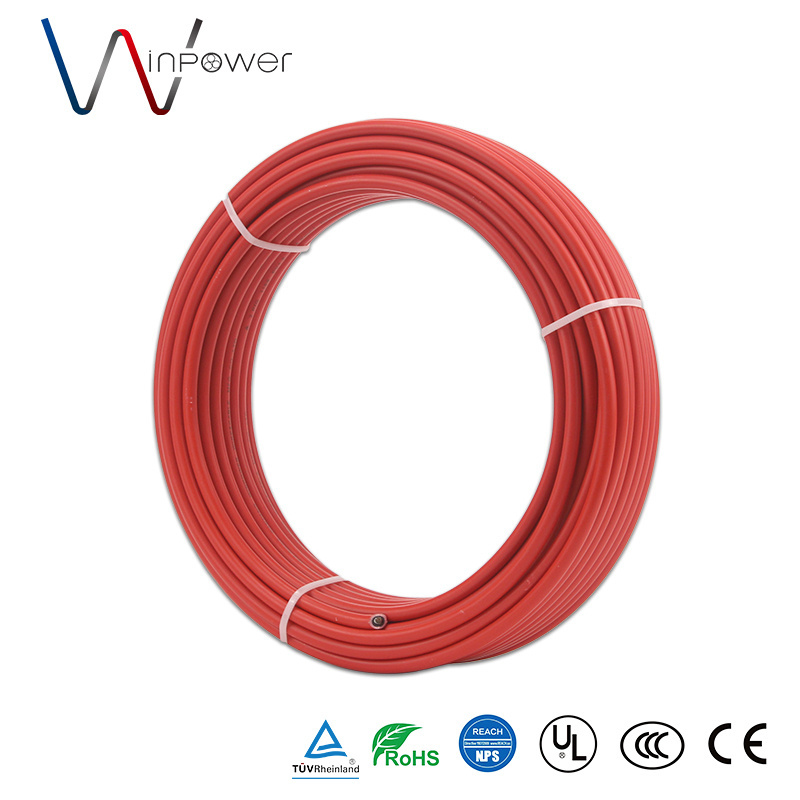 tuv pv1-f 2pfg 1169 photovoltaic xlpe Leader pv solar panel Dc wire power battery heat cable 4mm2 wire manufacturer supplier