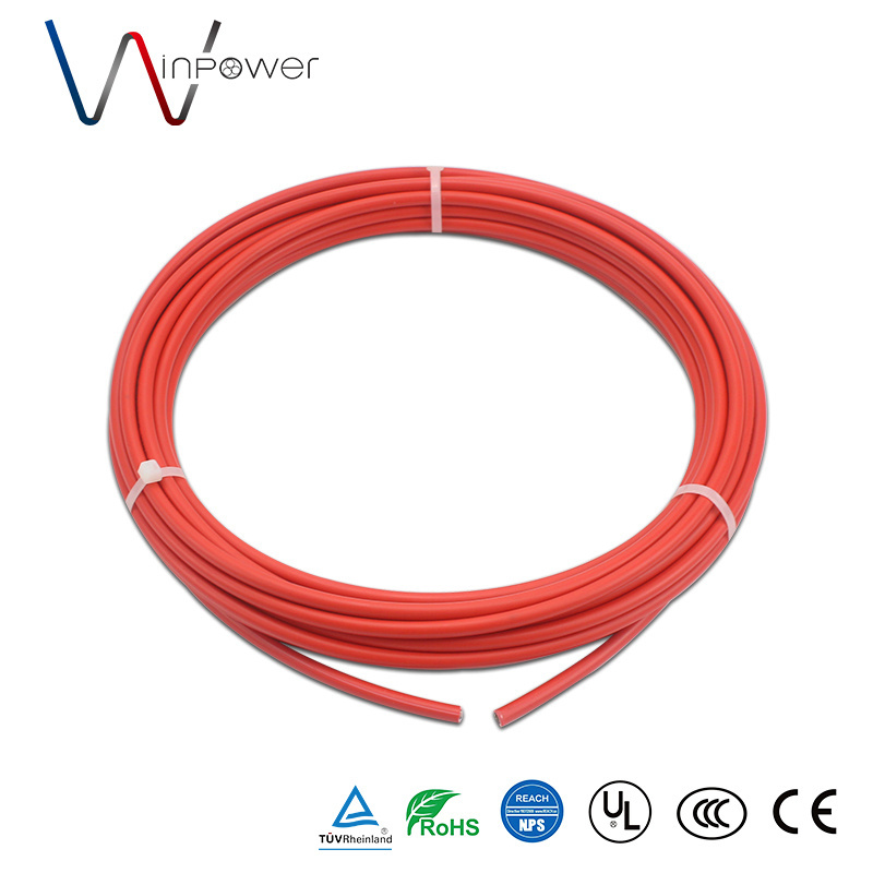 tuv pv1-f 2pfg 1169 photovoltaic xlpe Leader pv solar panel Dc wire power battery heat cable 4mm2 wire manufacturer supplier