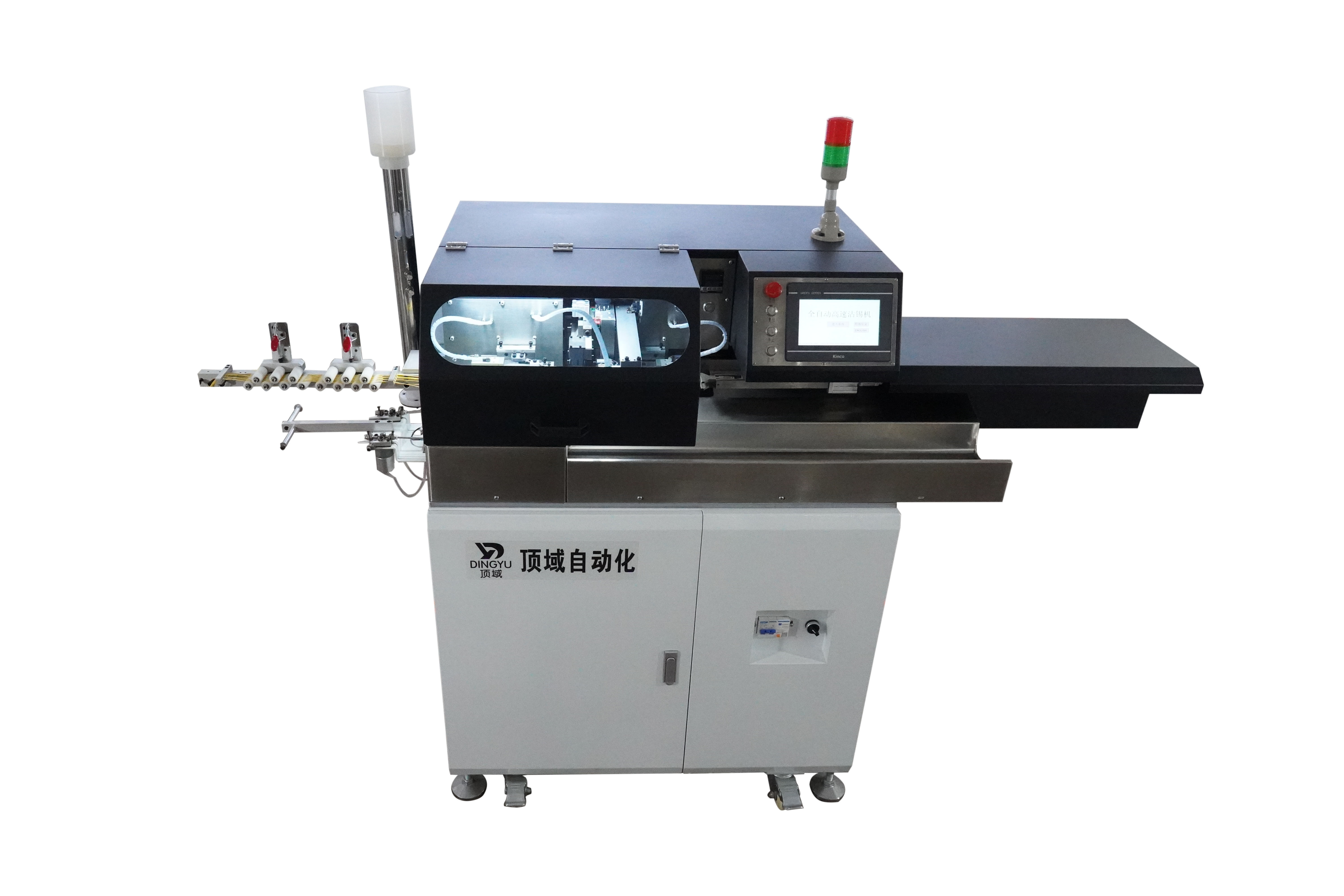 TOP-0802N-02ZX Fully automatic eight-wire double-head twisting tin machine wire stripping and terminal crimping machine