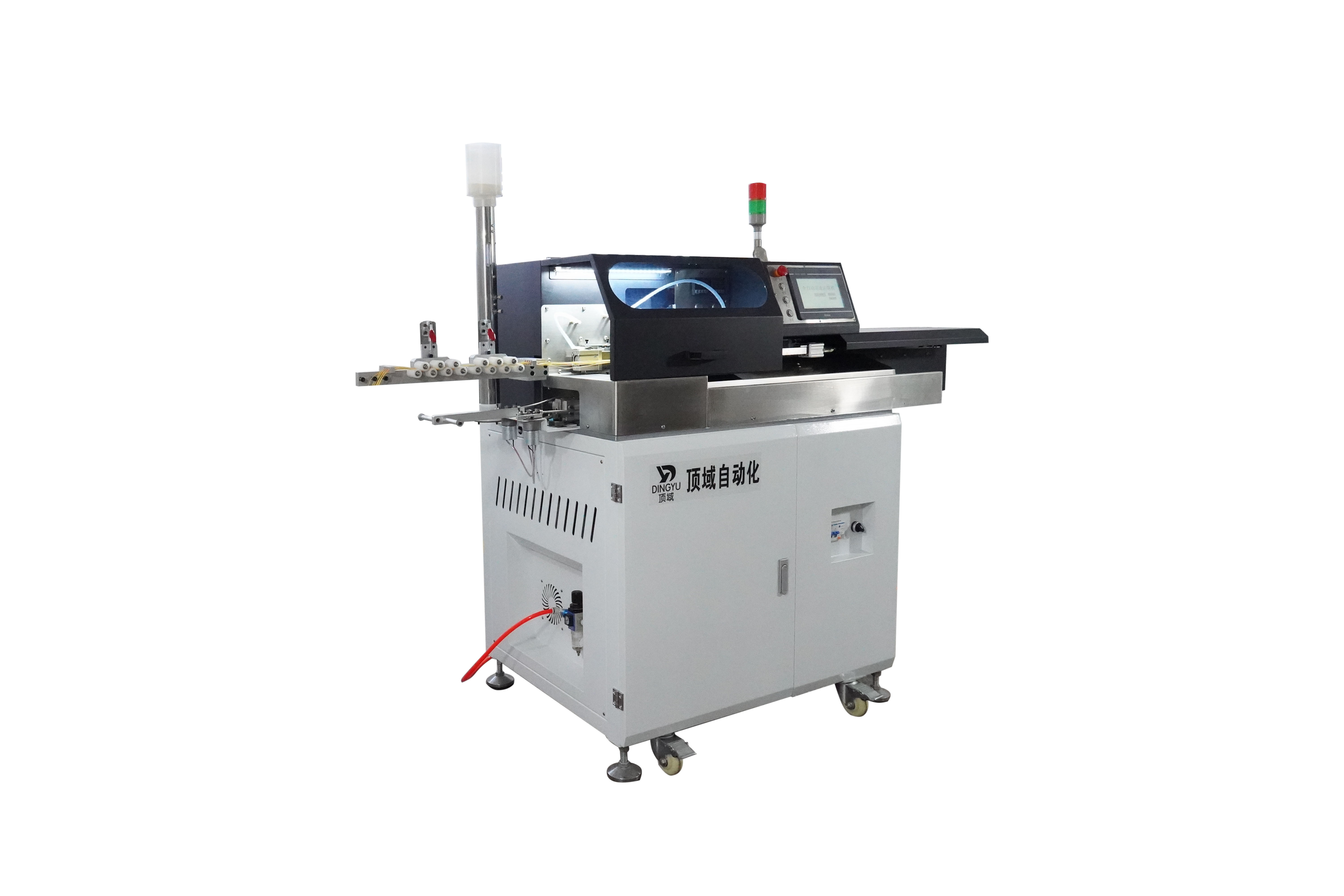 TOP-0802N-02ZX Fully automatic eight-wire double-head twisting tin machine wire stripping and terminal crimping machine