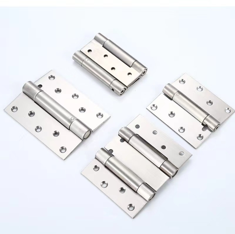 Stainless Steel Cafe Saloon Door Swing Self Closing Double Action Spring Hinge