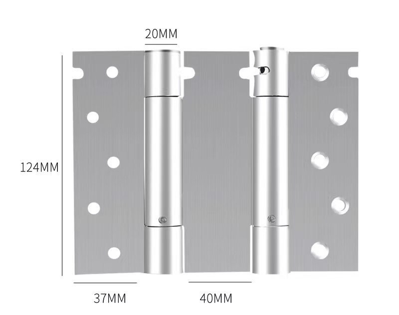 Stainless Steel Cafe Saloon Door Swing Self Closing Double Action Spring Hinge