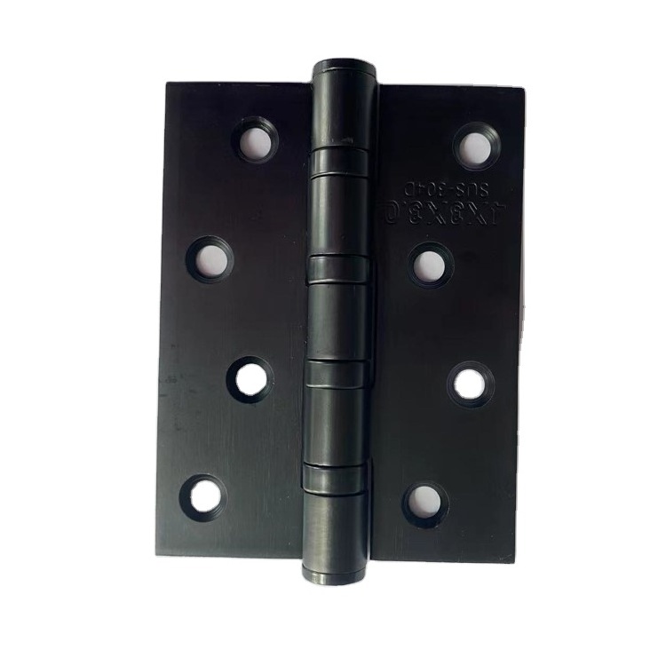 Hardware accessory 304 Stainless Steel  metal window round corner spring door hinge flush hinge for wooden door