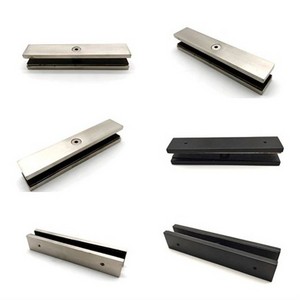 Stainless Steel Glass Fitting Accessories Frameless Glass Spigot Sliding Door Glass Railing Hardware