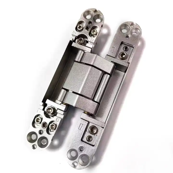 Heavy Duty Wood Hidden Cross Hardware Invisible Gate Hinge 3d Adjustable Concealed Door Hinge