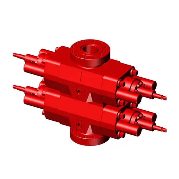 API 16A ram BOP ram blowout preventer used on casing head for oilfield equipment