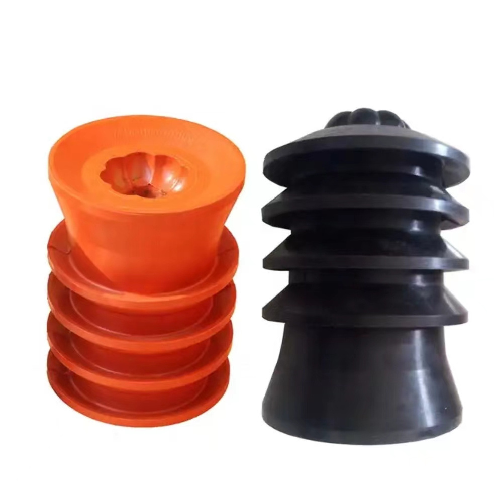 High quality API top and bottom cementing plugs rubber plugs oilfield cementing tools