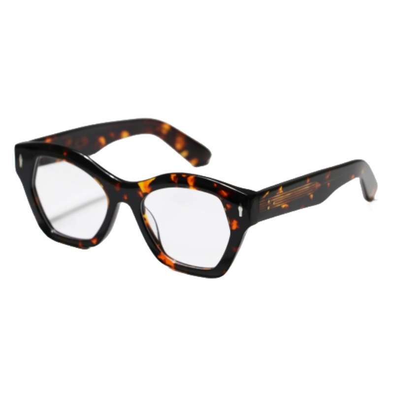 Veetus custom logo high quality acetate signed wholesale optical frames all faces thick fashion eyeglasses frame