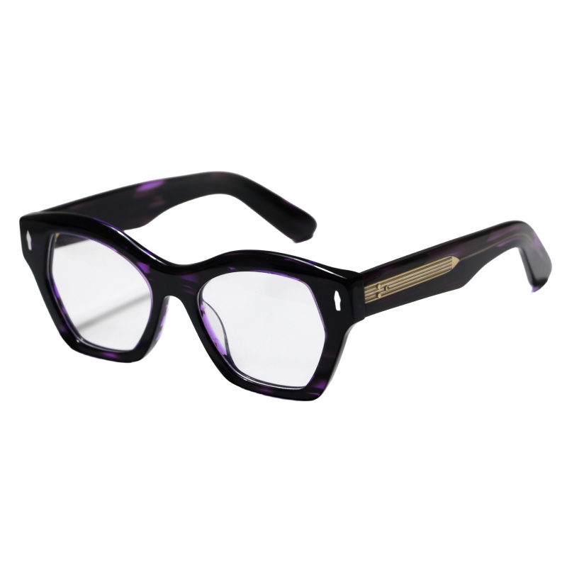 Veetus custom logo high quality acetate signed wholesale optical frames all faces thick fashion eyeglasses frame