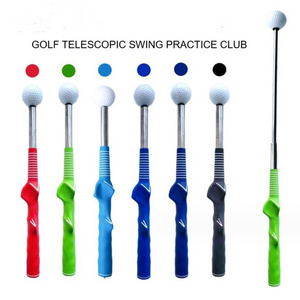 Adjustable Golf Swing Practice Club Explosive Golf Swing Practice Stick Telescopic Practice Stick Golf Indoor Swing Practition