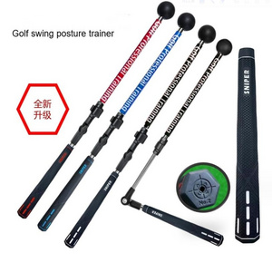 Adjustable Golf Swing Practice Club Explosive Golf Swing Practice Stick Telescopic insdoor Golf Swing Posture trainer