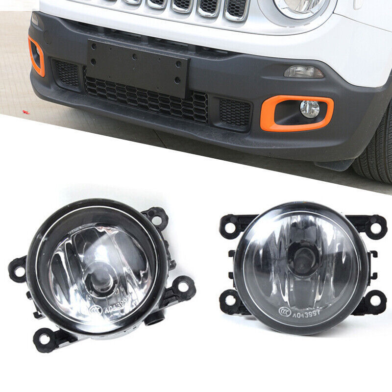 Auto Spare Parts Fog lamp Day Running Driving light for 2016- 2019 Jeep Renegade Driver Passenger Side 2 Piece Fog Light Set