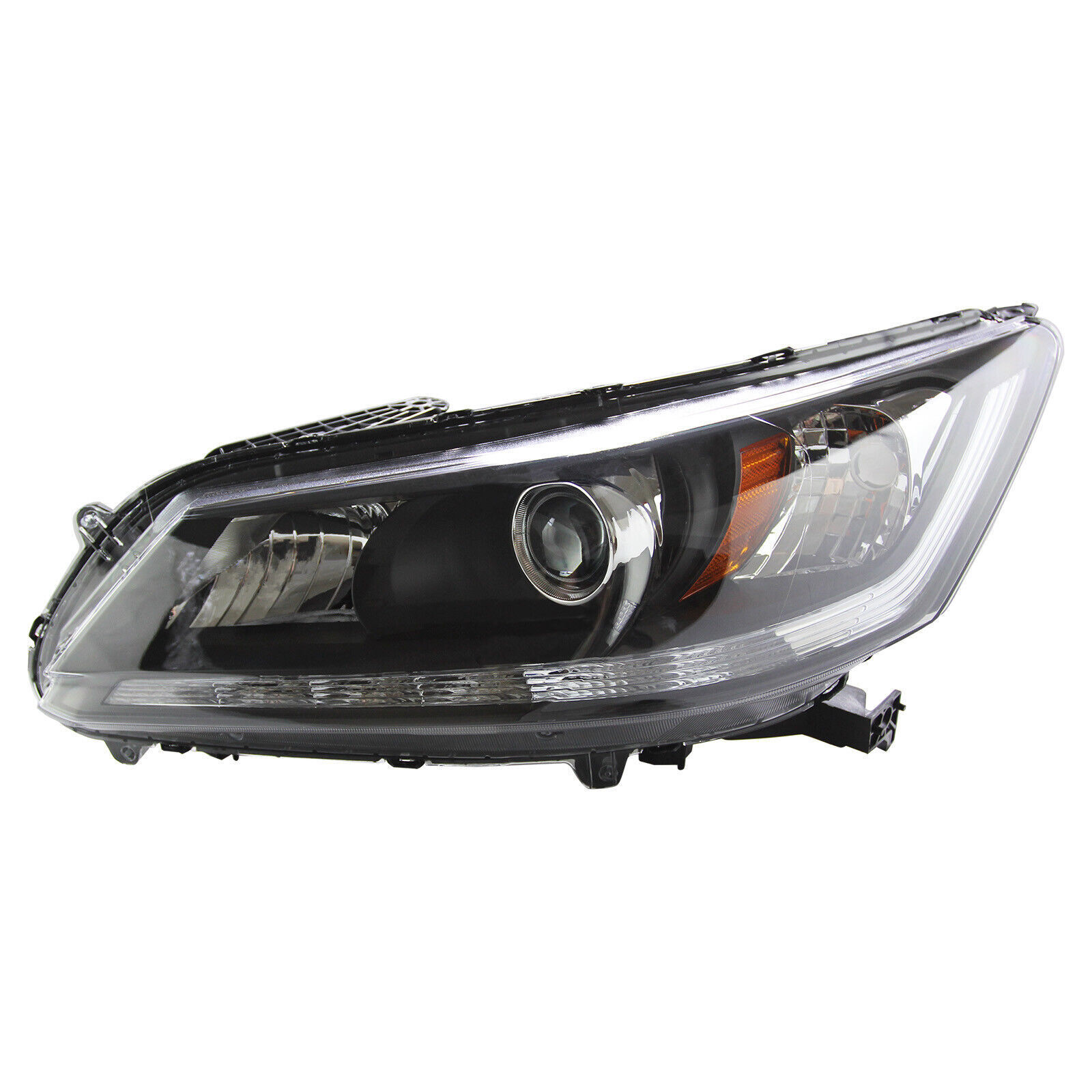 OEM replacement new base version halogen projector headlamp drl LED headlight for HONDA Accord sedan 2013 2014 2015