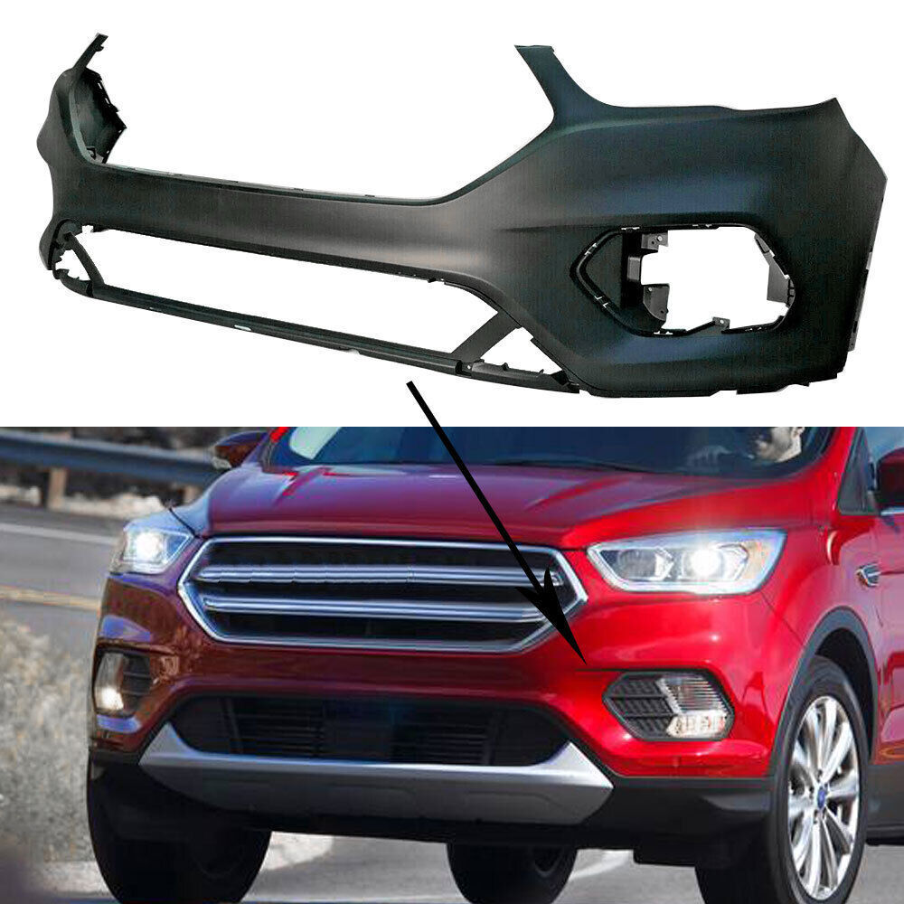 OEM auto part car body front bumper cover with without park sensor hole for ford Escape 2017 2018 2019 GV45-17757-ABXWAA