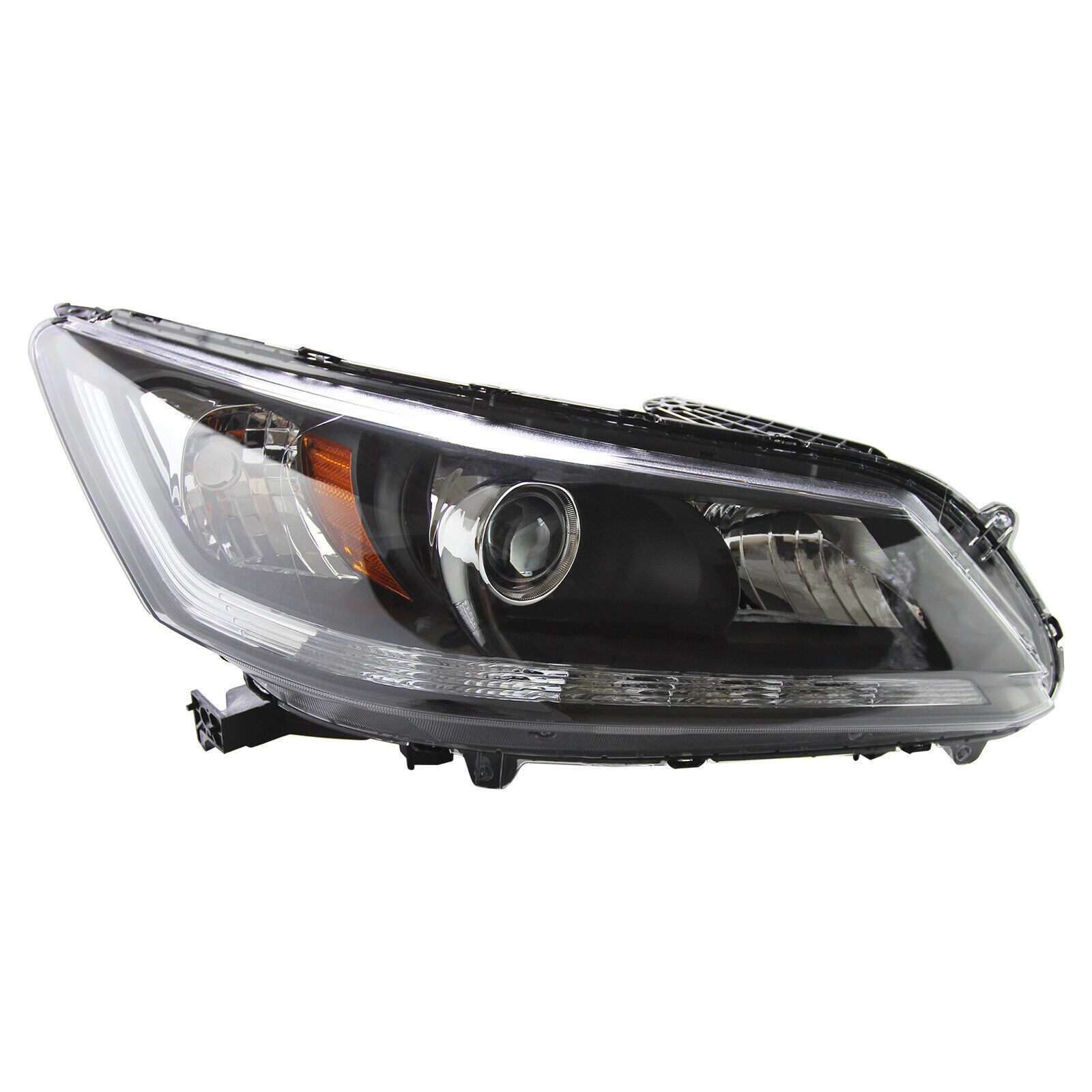 OEM replacement new base version halogen projector headlamp drl LED headlight for HONDA Accord sedan 2013 2014 2015