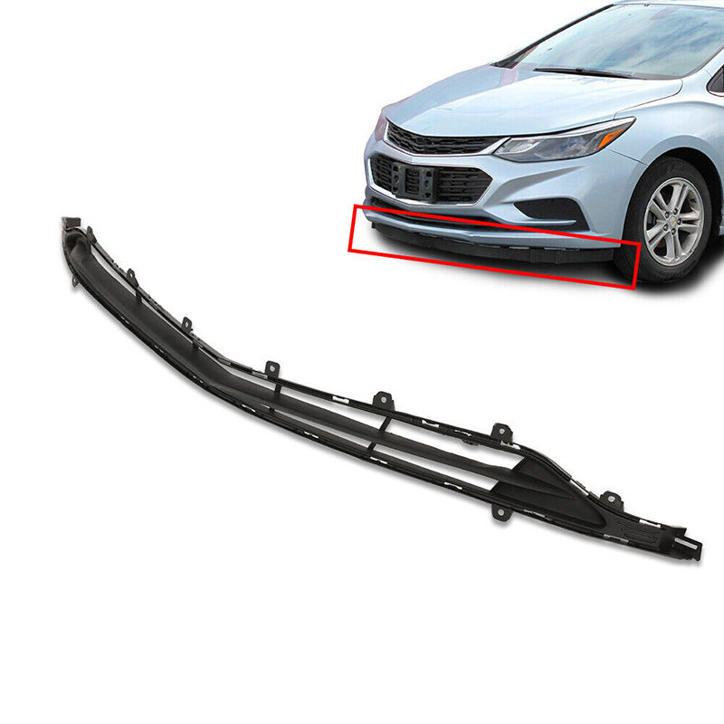 Black Grill Fit For 2016-2018 Chevrolet Cruze Front Bumper Lower Bottom Grille