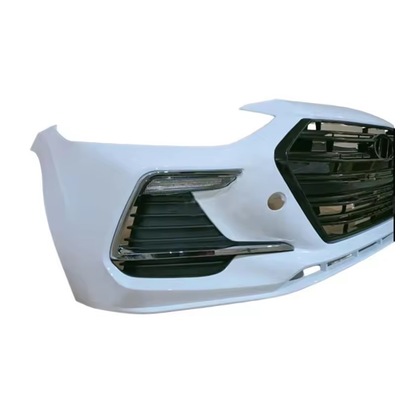 car body kit with grille front bumper cover for  hyundai  elantra 2017 2018 2019 sport