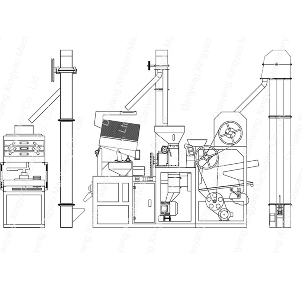 Premium Rice Mill Machine for Commercial Rice Processing