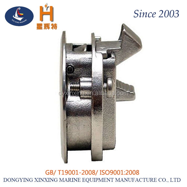 Marine Stainless steel 316 boat locking pull Hatch Latches Turning Lock Lift Handle Slam Latch