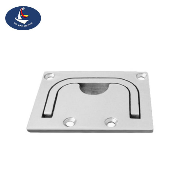 stainless steel 316 flush hatch lift ring hatch pull handle locker cabinet boat marine hardware