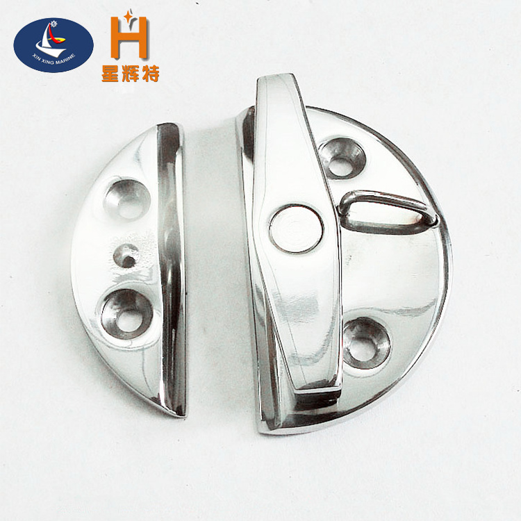 Marine boat round twist lock door cabine hatch turn catch latch SS316