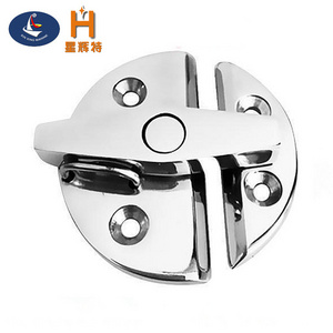 Marine boat round twist lock door cabine hatch turn catch latch SS316