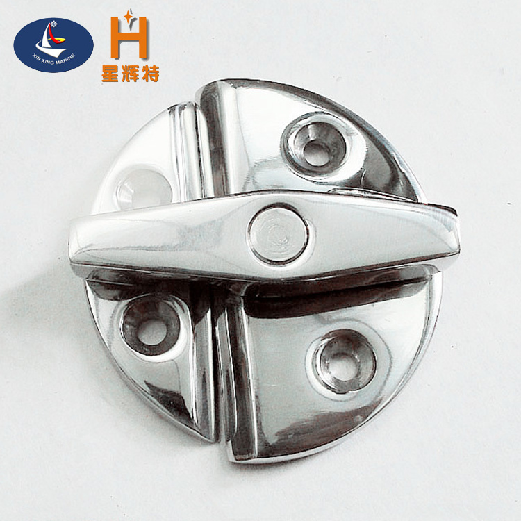 Marine boat round twist lock door cabine hatch turn catch latch SS316