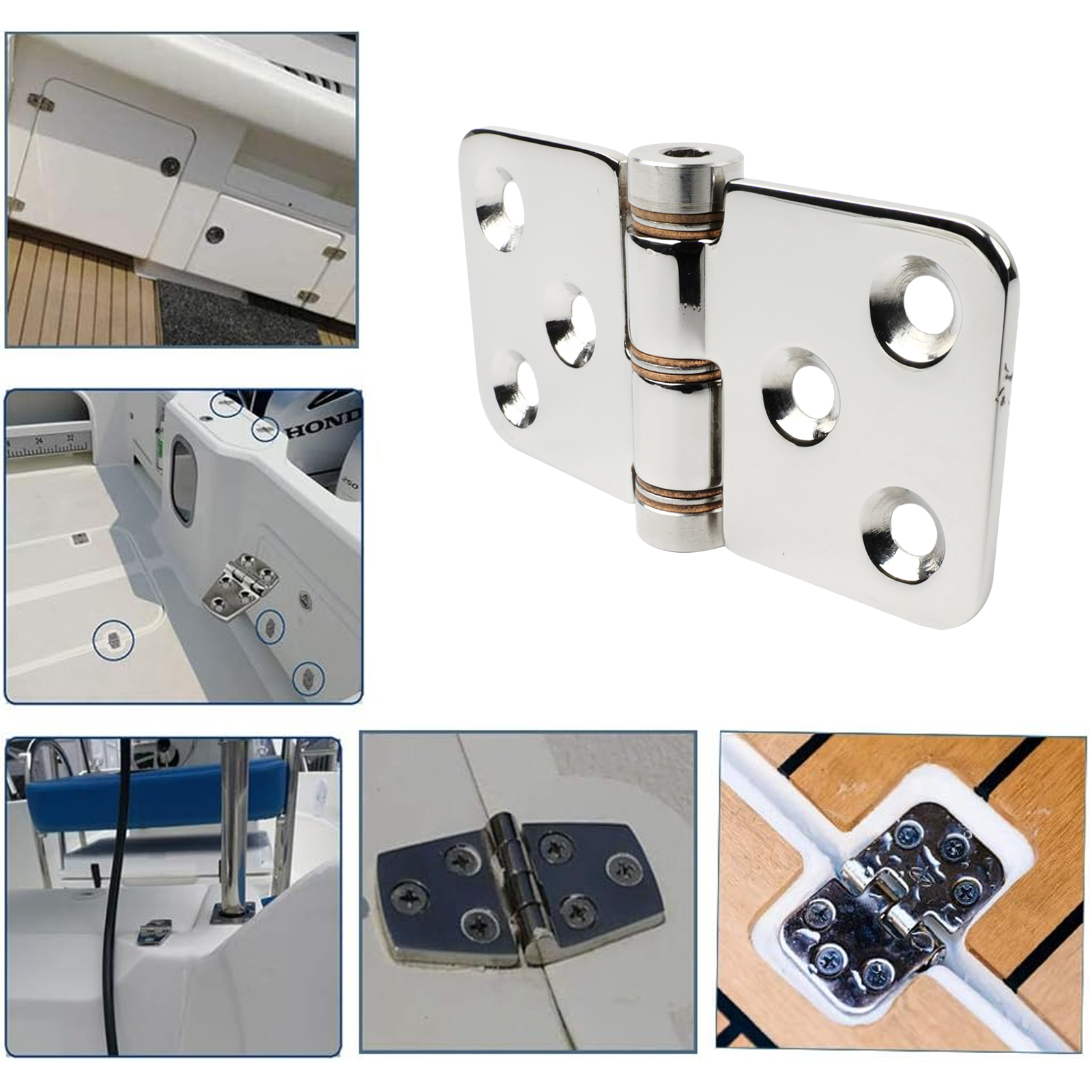 XINGXING Marine 316 Stainless Steel Torque Hinge Heavy Duty Boat Damping Hinge Friction Hinges