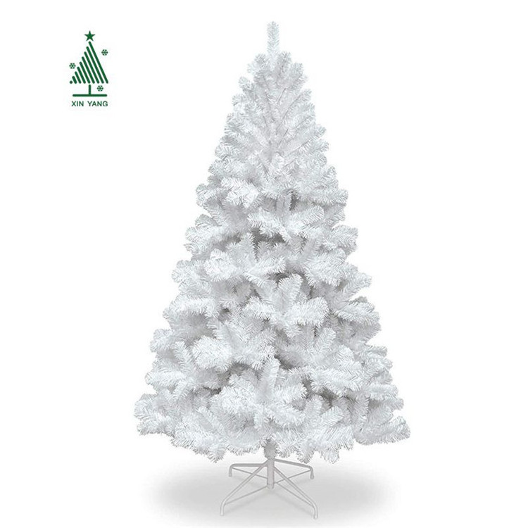 New wholesale high quality handmade 1.8m gifts arts crafts white christmas tree