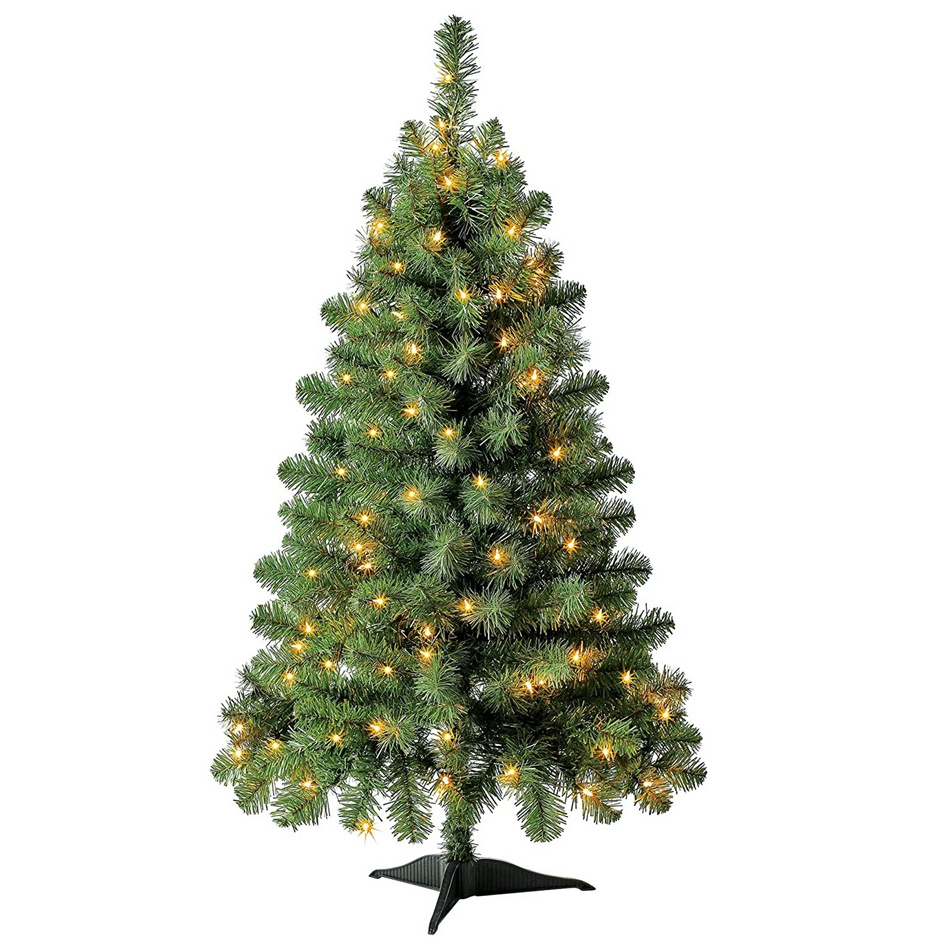 Wholesale artificial Xmas tree arbol de Navidad 4 FT build PVC Christmas tree