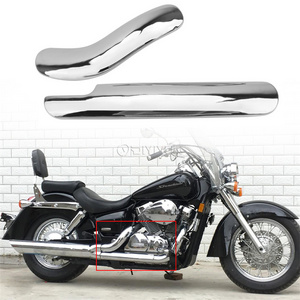 Exhaust Pipe Heat Shield Cover for Honda Shadow Motorcycle VT 400 750 VT400 VT750 1998-2003