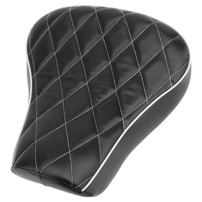 Motorefit Motorcycle Black Front Driver Seat for Harley Sportster XL883 XL1200 X XL1200C 1986-2003