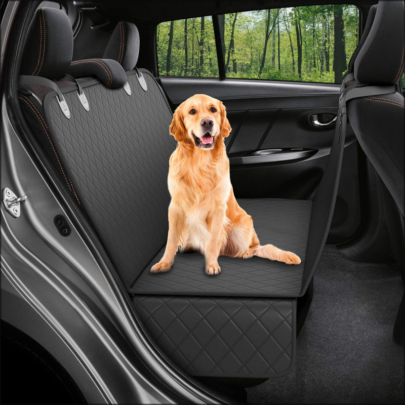 Dog Back Seat Cover Protector Waterproof Scratchproof Nonslip Hammock Dogs Backseat Protection Pets Seat Covers for Cars & SUVs