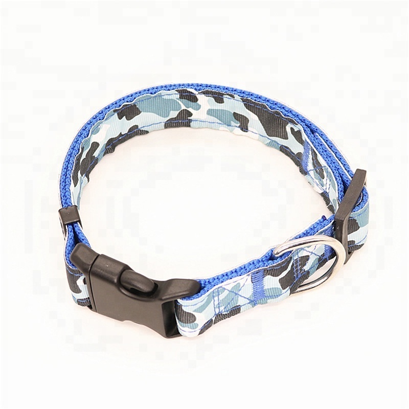 Pet Collar Nylon Adjustable Camouflage Collar Dogs Necklace Safe buckle for Small Medium Large animals dog nylon cat collar