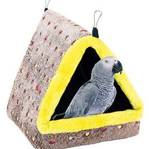 Guinea Pig Parrot Pet Cage Birds Living Place Parrots Cave Bed Tent Hanging Winter Warm Bird Nest House