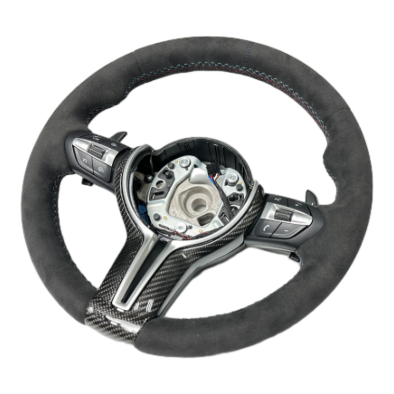 Auto Parts Customized Alcantara steering wheel M2 m3 m4 m5 f1 f10 f15 f16 f20 f22 f30 F32 F36 f40 F80 F90 for bmw