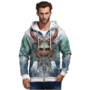 Men'S Hoodies hooded sweaters pullover drawstring hoodies Mens 3D Puff Print Vintage Washed All Over Print Women'S Goth Hoodie