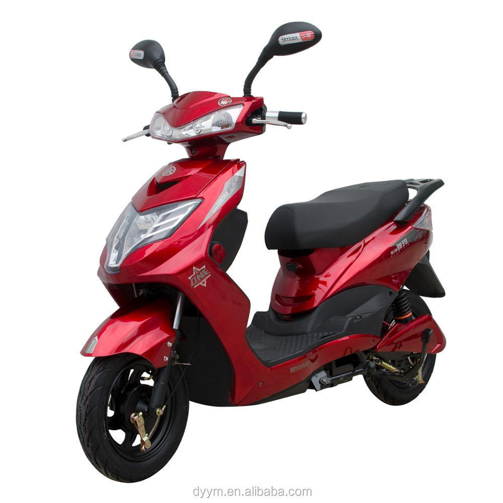 China factory 450w adult electric motorcycle 60v 12ah hidden battery electric moped scooter /electric bike/motor 60km range