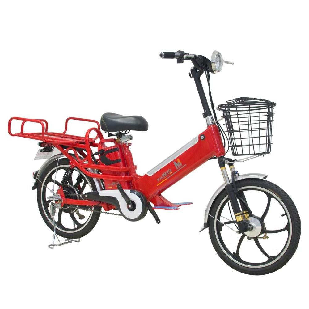 20inch electric cargo bike for sale 2 lithium battery  48V10ah/48v15ah 350w express electric bike for delivery fast foods