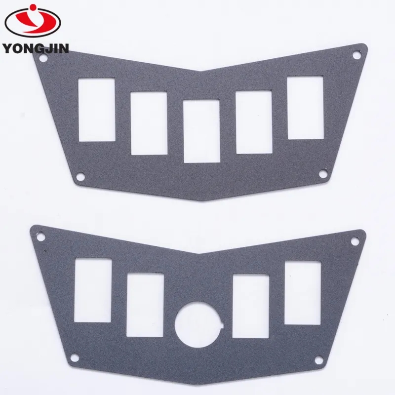 YongJin atv parts and accessories Rocker Switch Panel Plate 5 Hole for ATV UTV Polaris RZR 800, 800S, 900xp, 570