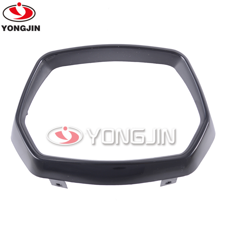 YongJin for vespa spare parts motorcycle black Trapezoid Light Cover Ring Trim Front For vespa